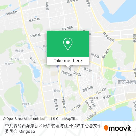 中共青岛西海岸新区房产管理与住房保障中心总支部委员会 map