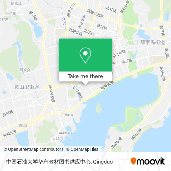 中国石油大学华东教材图书供应中心 map