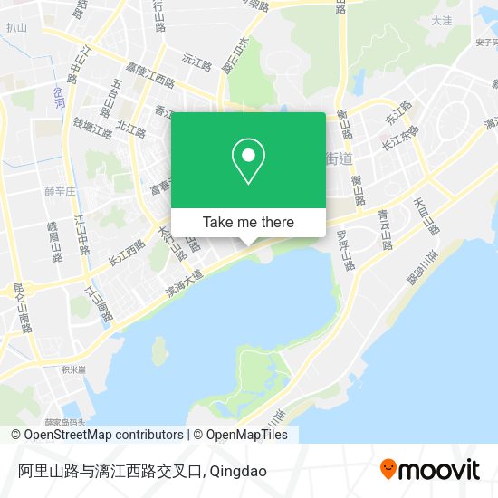 阿里山路与漓江西路交叉口 map
