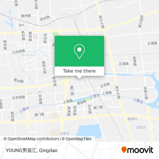 YOUNG男装汇 map