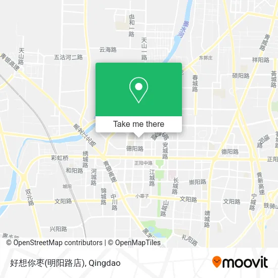 好想你枣(明阳路店) map