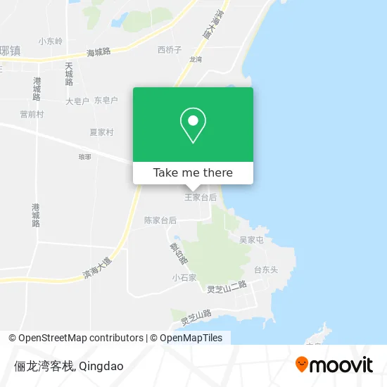 俪龙湾客栈 map