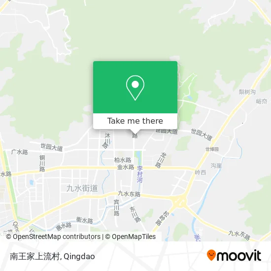 南王家上流村 map