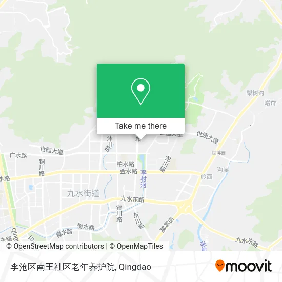 李沧区南王社区老年养护院 map