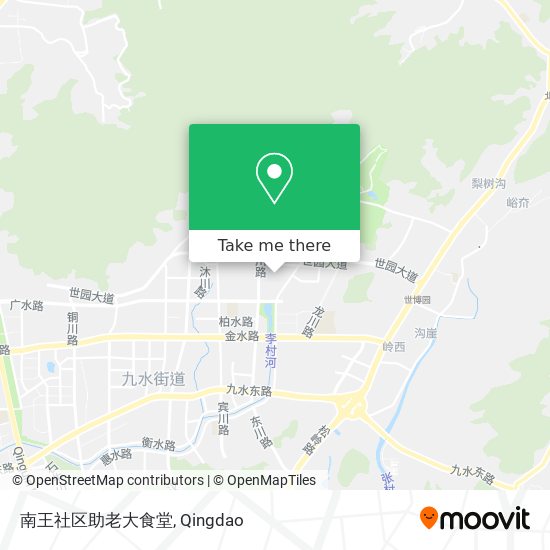 南王社区助老大食堂 map