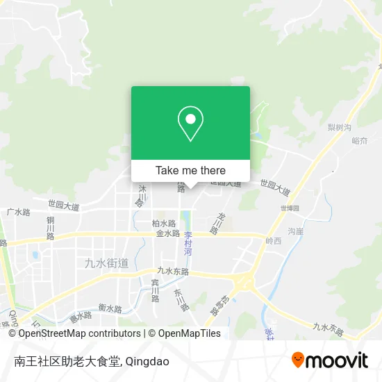 南王社区助老大食堂 map