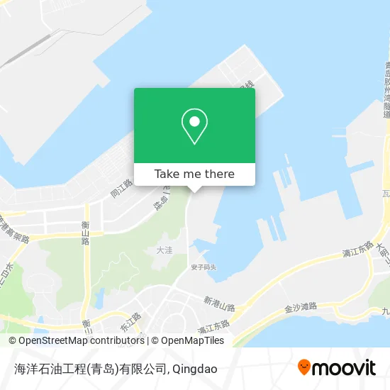 海洋石油工程(青岛)有限公司 map