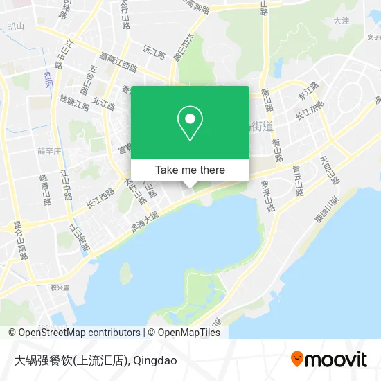 大锅强餐饮(上流汇店) map