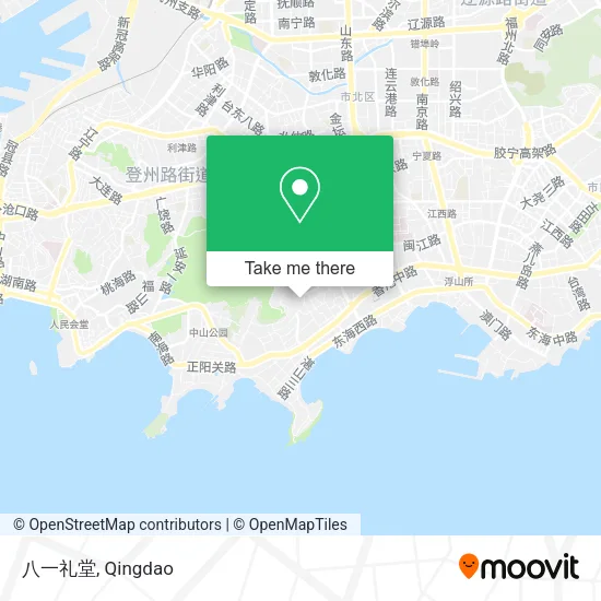 八一礼堂 map
