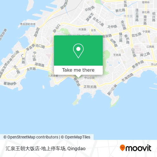 汇泉王朝大饭店-地上停车场 map