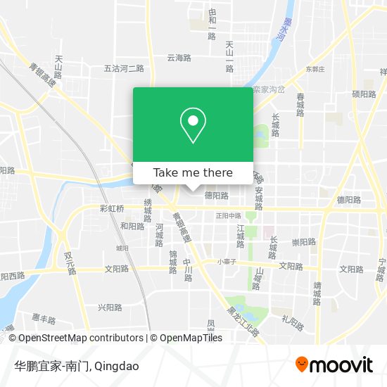 华鹏宜家-南门 map