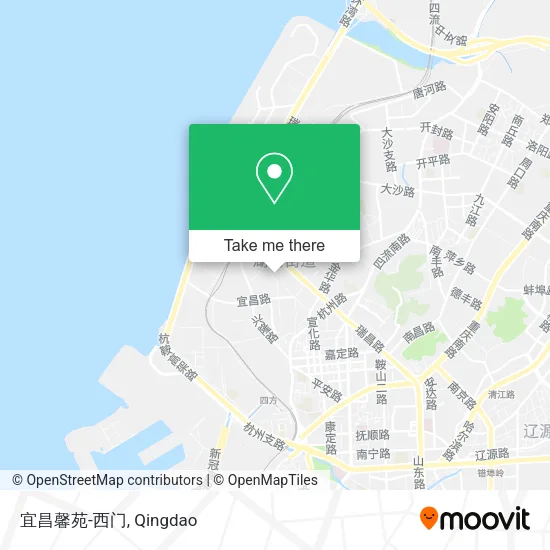 宜昌馨苑-西门 map