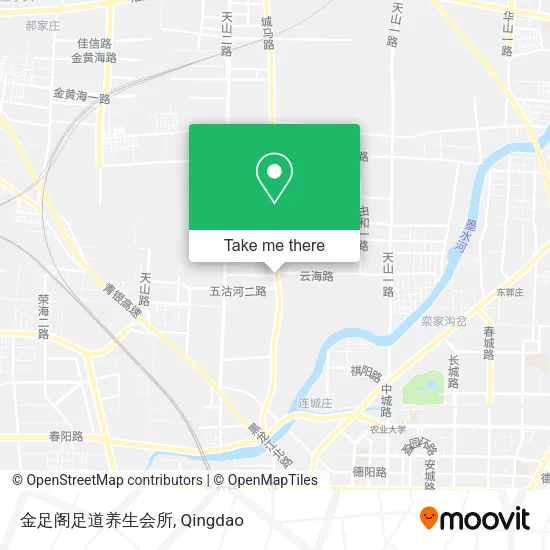 金足阁足道养生会所 map