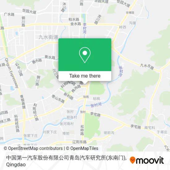 中国第一汽车股份有限公司青岛汽车研究所(东南门) map