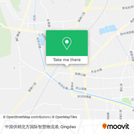 中国供销北方国际智慧物流港 map