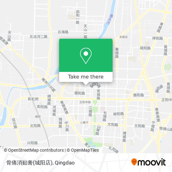 骨痛消贴膏(城阳店) map