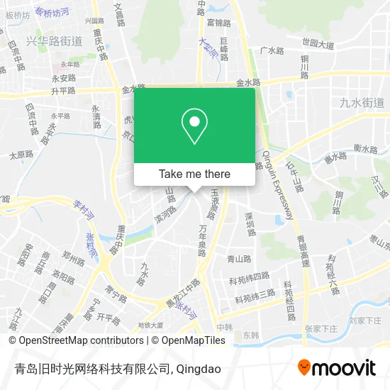 青岛旧时光网络科技有限公司 map