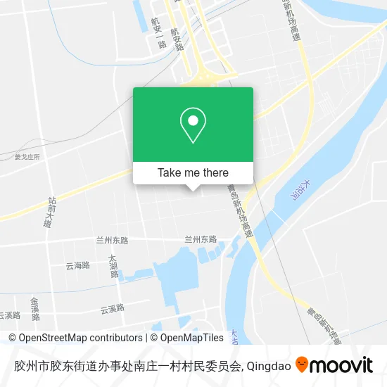 胶州市胶东街道办事处南庄一村村民委员会 map