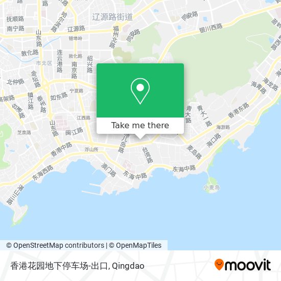 香港花园地下停车场-出口 map