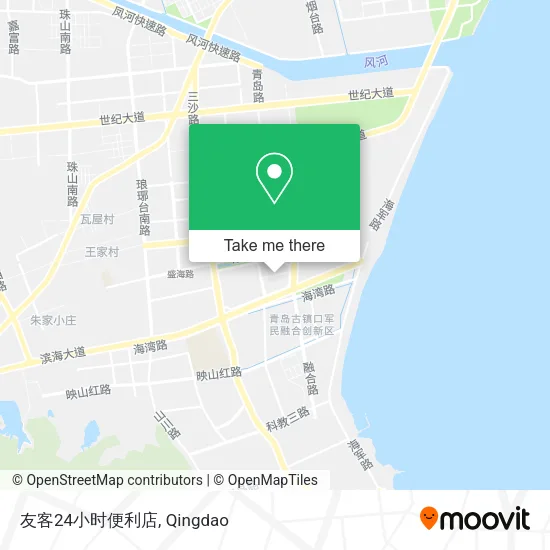 友客24小时便利店 map