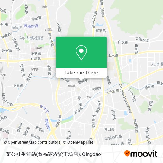 菜公社生鲜站(鑫福家农贸市场店) map