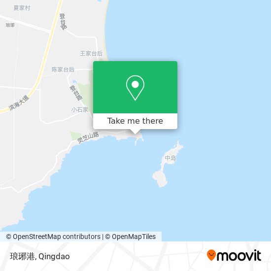 琅琊港 map