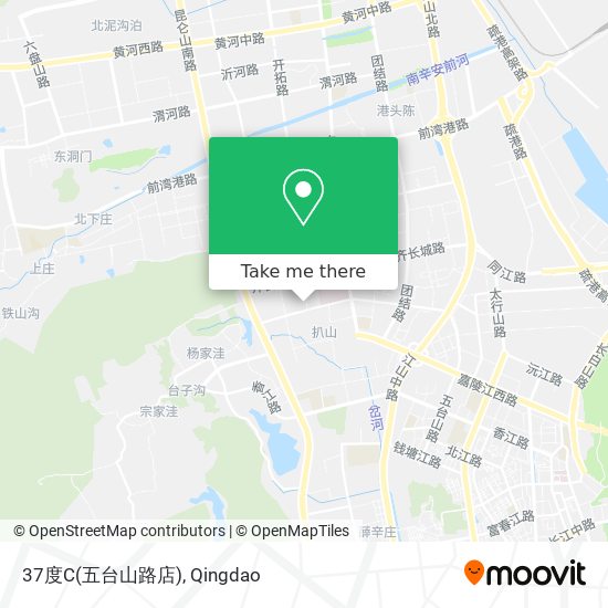 37度C(五台山路店) map