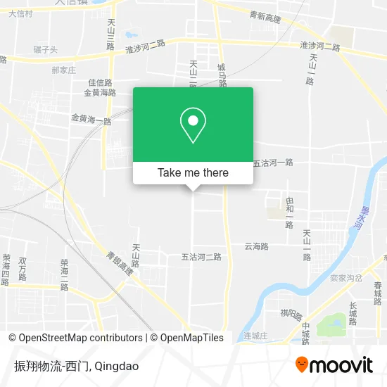 振翔物流-西门 map