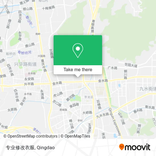 专业修改衣服 map
