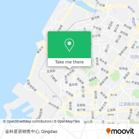 金科星辰销售中心 map
