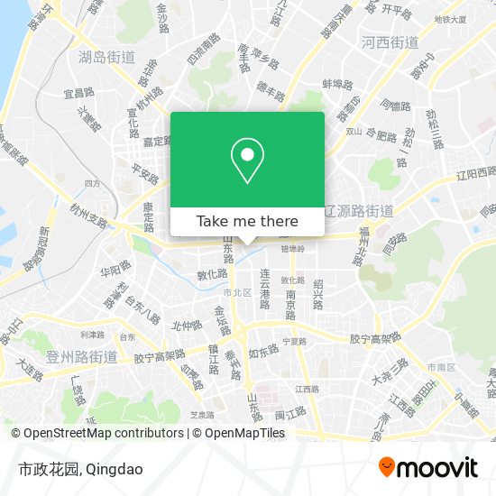 市政花园 map