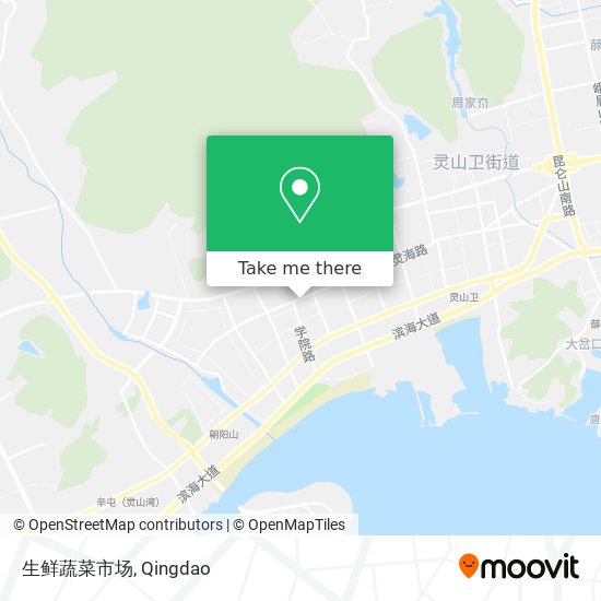 生鲜蔬菜市场 map
