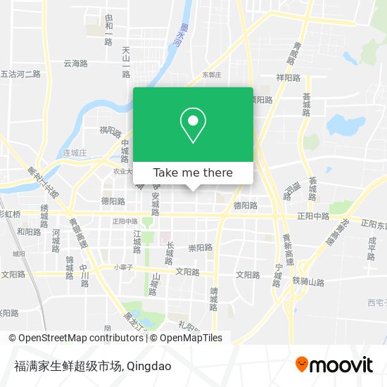 福满家生鲜超级市场 map