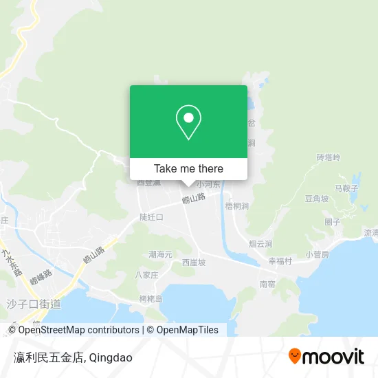 瀛利民五金店 map