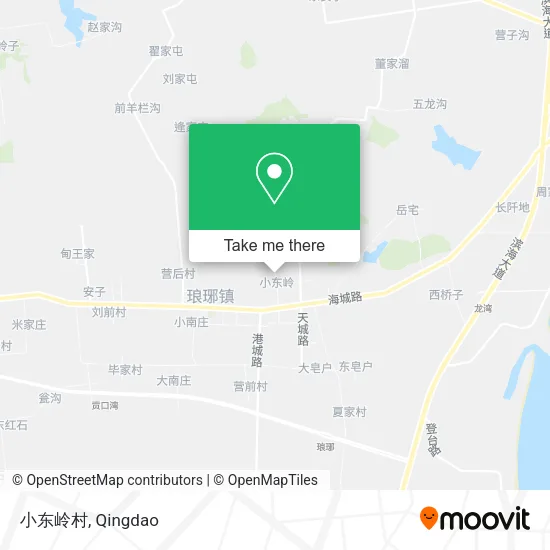 小东岭村 map