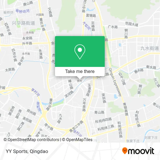 YY Sports map
