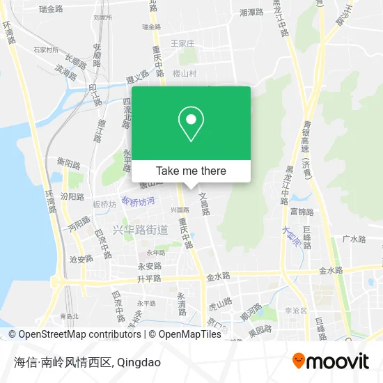 海信·南岭风情西区 map