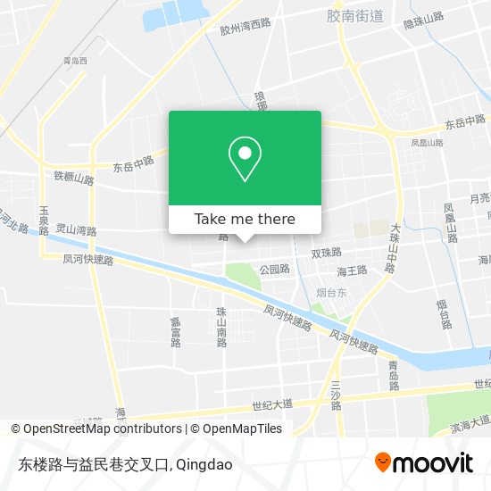 东楼路与益民巷交叉口 map