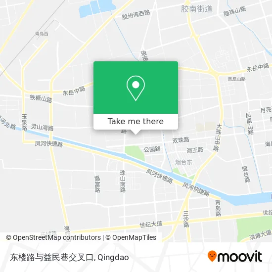 东楼路与益民巷交叉口 map