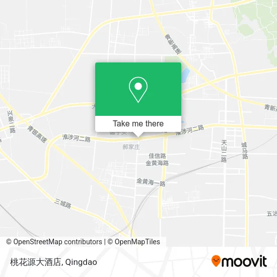 桃花源大酒店 map