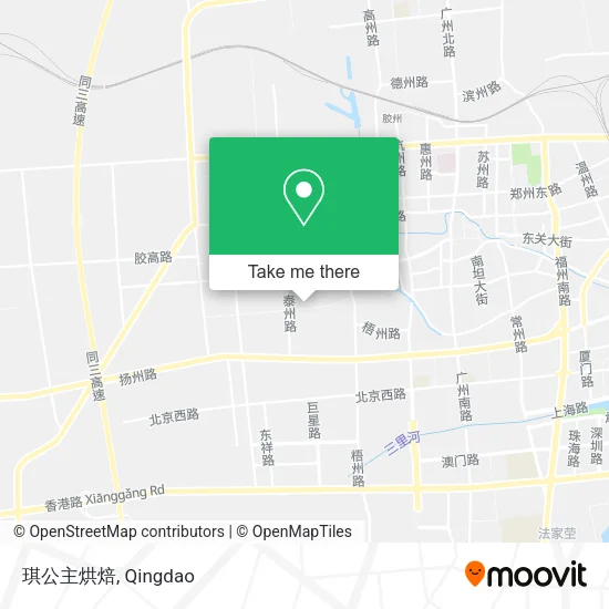 琪公主烘焙 map