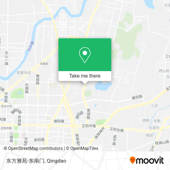 东方雅苑-东南门 map