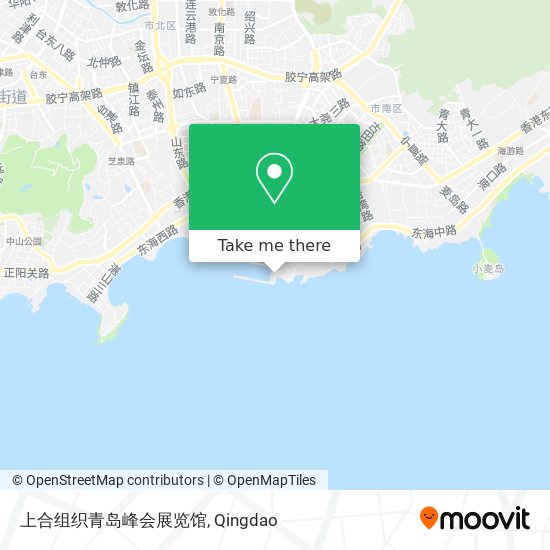 上合组织青岛峰会展览馆 map