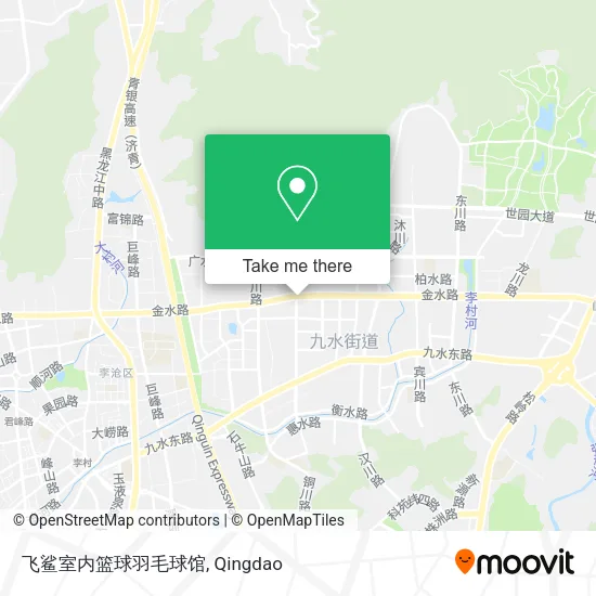 飞鲨室内篮球羽毛球馆 map