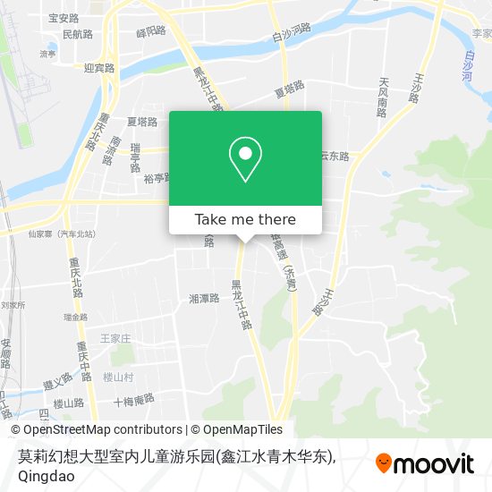 莫莉幻想大型室内儿童游乐园(鑫江水青木华东) map