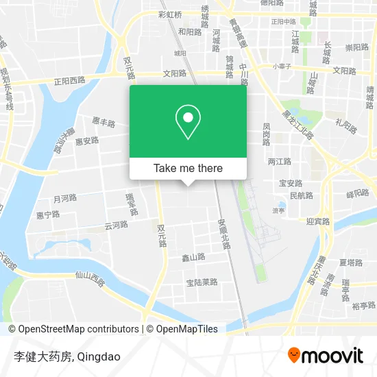李健大药房 map