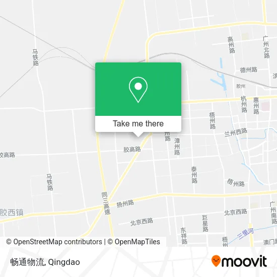 畅通物流 map