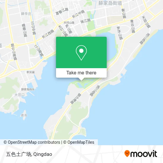 五色土广场 map