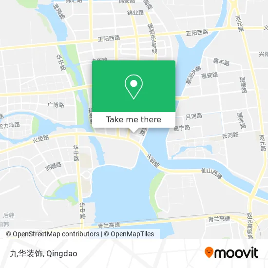 九华装饰 map