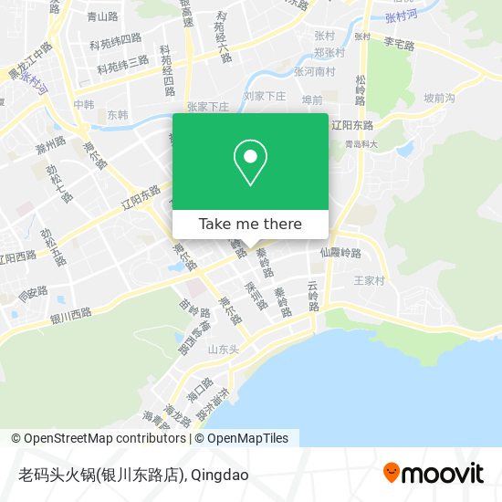 老码头火锅(银川东路店) map